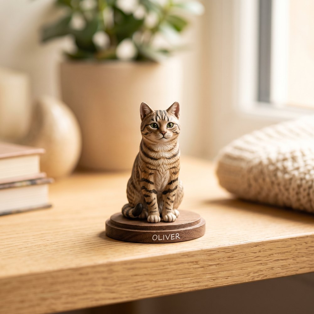 猫のフィギュア